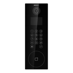 Panou exterior videointerfon TCP IP pentru blocuri si spatii birouri, control acces integrat cu card sau cod PIN - HIKVISION DS-KD8103-E6