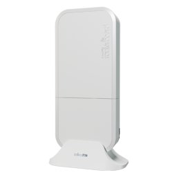 wAP ac, 2 x Gigabit, 802.11b g n 2.4Ghz, 802.11an ac 5GHz, alb outdoor, injector PoE - MikroTik RBwAPG-5HacD2HnD