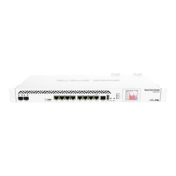 Cloud Core Router, 2 x SFP+, 8 x Gigabit, 4MB RAM, RouterOS L6, 1U - MikroTik CCR1036-8G-2S+