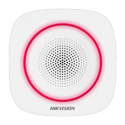Sirena wireless AX PRO de interior cu led rosu, 868Mhz - HIKVISION DS-PS1-I-WE-R