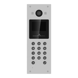 Panou exterior videointerfon TCP IP pentru blocuri si spatii birouri, control acces card, afisaj LCD- HIKVISION DS-KD3003-E6