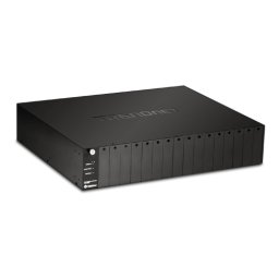 Sasiu cu 16 porturi pentru media convertoare - TRENDnet TFC-1600
