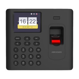 Terminal standalone IP de pontaj cu cititor Amprenta, Card Mifare, Wi-Fi - HIKVISION DS-K1A802AMF-B