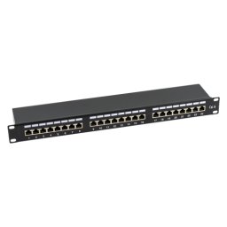 Patch Panel 1U, FTP cat6, 24 porturi RJ45 - ASYTECH Networking ASY-PP-FTP6-24