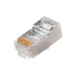 Mufa RJ-45 FTP Cat.5e, ecranata (100 buc) RJ45M-CAT5E