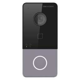 Panou exterior videointerfon TCP IP, Wi-Fi 2.4GHz, 1 familie, control acces integrat - HIKVISION DS-KV6113-WPE1