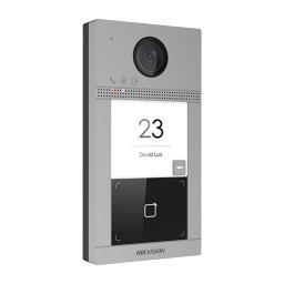 Panou exterior videointerfon TCP IP pentru 1 familie, Wi-Fi 2.4GHz, control acces integrat - HIKVISION DS-KV8113-WME1