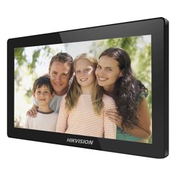 Monitor videointerfon TCP IP Wireless, Touch Screen IPS-TFT LCD 10 inch - HIKVISION DS-KH8520-WTE1