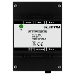 Doza selectie video, 4 intrari video SMART - ELECTRA VSB.4DN02.ELG04