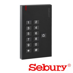 Cititor Controler stand-alone cu tastatura si cititor, carcasa plastic - SEBURY SEB-Q3