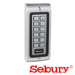 Cititor Controler stand-alone cu tastatura si cititor card, antivandal - SEBURY SEB-W1-B