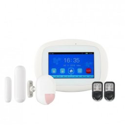 Kit alarma wireless cu Touchscreen, WI-FI si WCDMA Kerui KR-K5