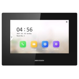 Monitor videointerfon TCP IP, TFT LCD 7 inch touch screen, PoE - HIKVISION DS-KH6320-LE1