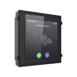 Modul afisaj IPS touch screen, 4 inch, pentru Interfon modular - HIKVISION DS-KD-TDM
