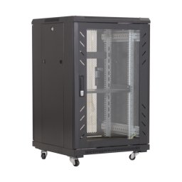 Rack podea 22U 19 600x600, negru - ASYTECH Networking ASY-22U-6060E