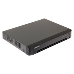 DVR AcuSense 4 ch. video 4MP, Analiza video, AUDIO HDTVI over coaxial - HIKVISION iDS-7204HQHI-M1-FA