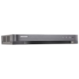 DVR 4K, 4 ch. video 8MP, 4 ch. AUDIO HDTVI over coaxial - HIKVISION DS-7204HTHI-K1(S)