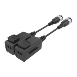 Video balun pasiv HD 4K, cu sistem organizare si buton pentru sertizare rapida tip PUSH (set 2 buc.) UTP101P-HD6