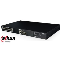 Switch PoE 16 porturi Dahua PFS4220-16P-250