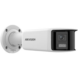 DarkFighter, AcuSense - Camera IP, 4MP, Panoramic view 180A , lentila 2.8mm, IR 40m, Audio, Alarma, PoE, IP67 - HIKVISION DS-2CD2T46G2P-ISU-SL-2.8mm