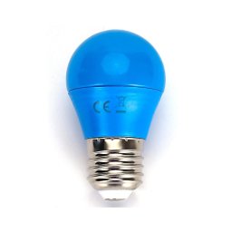 Bec LED G45 E27/4W/230V albastru Aigostar