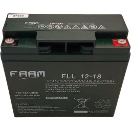 Acumulator stationar 12V 18Ah FAAM AGM VRLA
