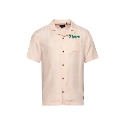 SUPERDRY Cămaşă Vintage Bowling S/S Shirt M4010621A 18c oatmeal