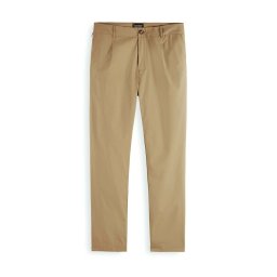 SCOTCH & SODA Pantaloni Blake- Lightweight Poplin Pleated Chino 171535 SC0414 khaki