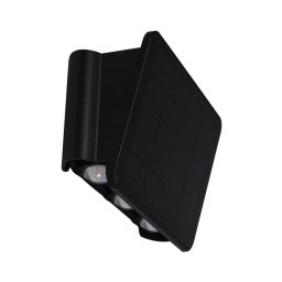 LED lampă solară de perete ALF LED/4W/1300 mAh 3000K IP54 negru