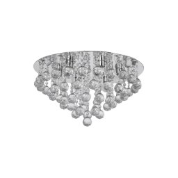 Plafonieră de cristal 6xE14/60W/230V