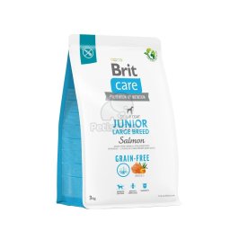 Brit Care Grain-free Junior Large Breed Salmon & Potato 3 kg