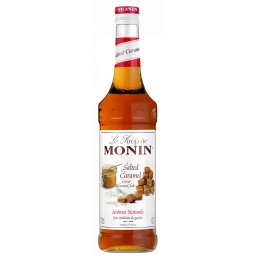 Sirop pentru cafea Monin Caramel Sarat, 0.7 litri