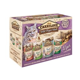 Carnilove Cat Pouch Multipack 12 x 85 gr