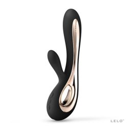 LELO Soraya 2 Vibrator Reincarcabil cu Actiune Dubla - culoare Negru