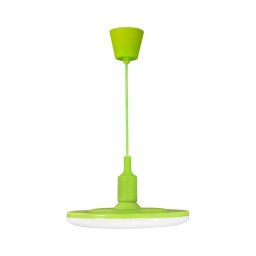 LED Lampa suspendata KIKI 1xE27/15W/230V verde
