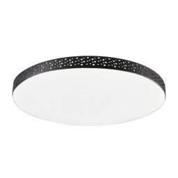 Plafonieră LED pentru baie MOON LED/18W/230V neagră IP44
