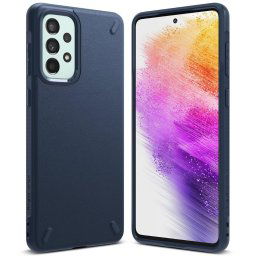 Husa Ringke Onyx durable cover for Samsung Galaxy A73 navy blue