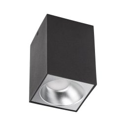 Spot CHLOE 1xGU10/50W/230V negru dreptunghiular