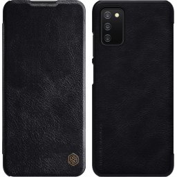 Husa Etui Nillkin QIN do Samsung Galaxy A03s EU (Czarne) uniwersalny