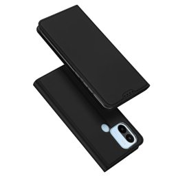 Husa Skin Pro Case for Xiaomi Redmi A1+ Flip Card Wallet Stand Black