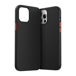 Husa Joyroom Color Series case for iPhone 12 Pro Max black (JR-BP800)