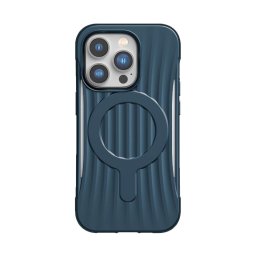 Husa Raptic X-Doria Clutch Case iPhone 14 Pro Max with MagSafe back cover blue
