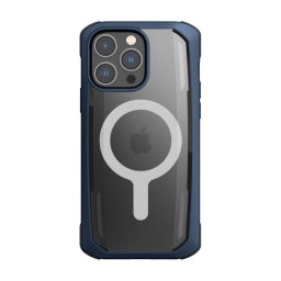 Husa Raptic X-Doria Secure Case for iPhone 14 Pro Max with MagSafe armored cover blue
