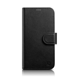Husa iCarer Wallet Case 2in1 Cover iPhone 14 Plus Anti-RFID Leather Flip Case Black (WMI14220727-BK)