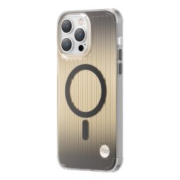Husa Kingxbar PQY Go Out Series magnetic case for iPhone 14 MagSafe black