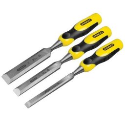 Set 3 dalti Stanley DynaGrip 12 18 25 mm