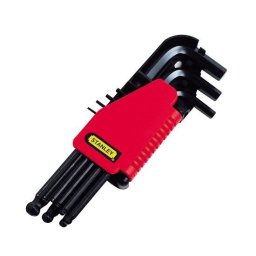 Set 9 chei imbus Stanley, tip L , metric 1.5-10 mm
