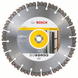 Disc diamantat Bosch Best Universal 300 x 20,00 x 2,8 x 15