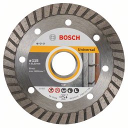 Disc diamantat Bosch Standard Universal Turbo 115 x 22,23 x 2 x 10 mm