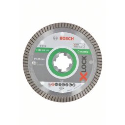Disc de taiere diamantat X-LOCK Best for Ceramic Extraclean Turbo 125x22,23x1,4x7